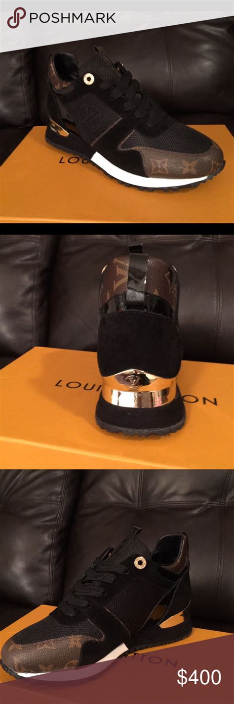 black and gold louis vuitton shoes|louis vuitton black leather shoes.